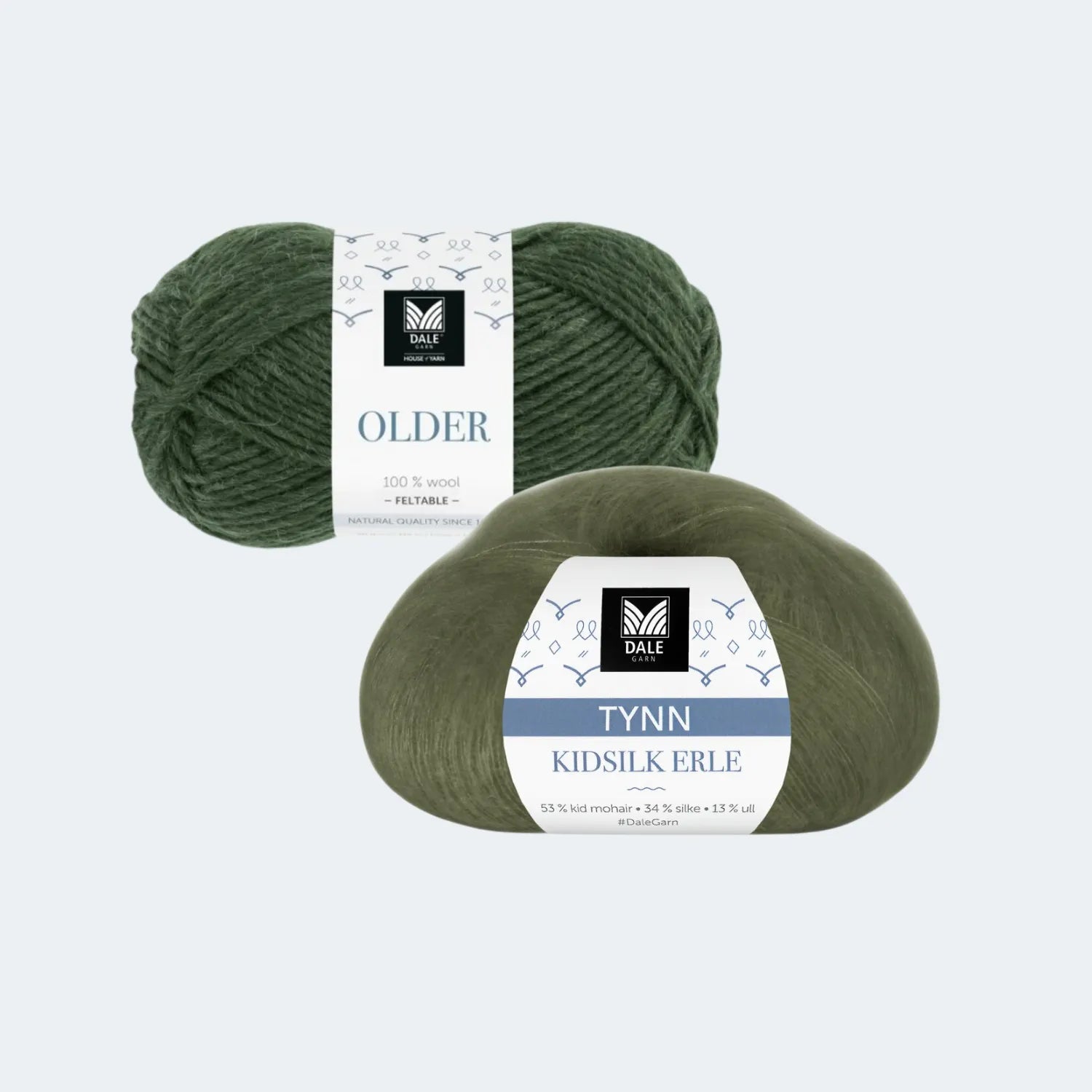 Dale Older + Tynn Kidsilk Erle Dale Older + Tynn Kidsilk Erle