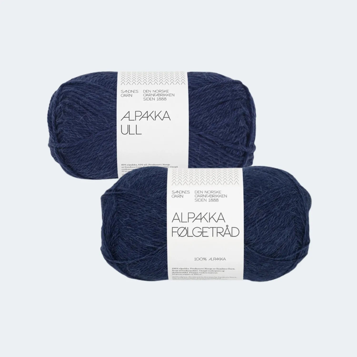 Sandnes Garn Alpakka Ull + Alpakka Følgetråd