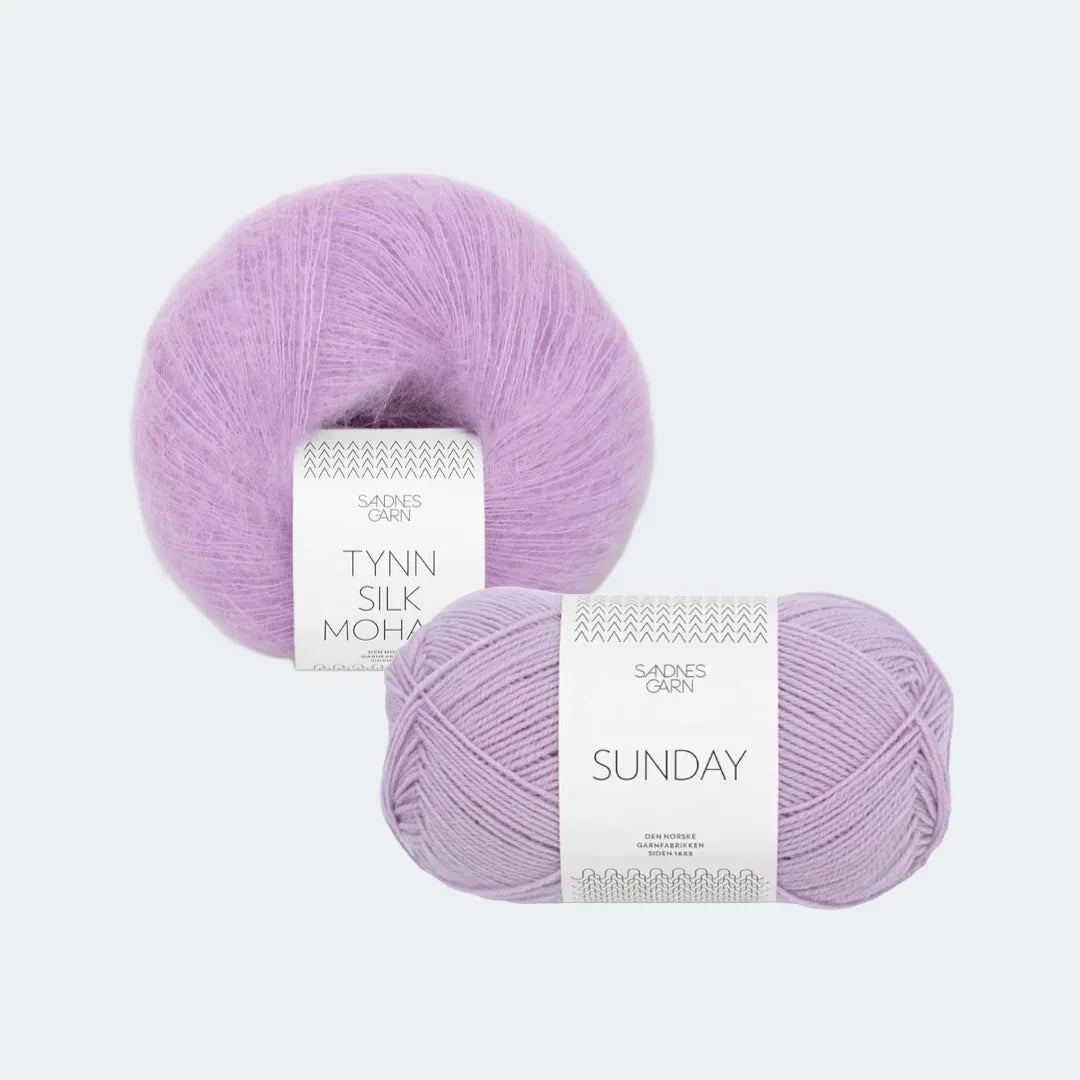 Sandnes Sunday + Tynn Silk Mohair